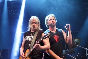 2014년 8월 Picture On 페스티벌에서 지미 머리슨과 린턴 오스본