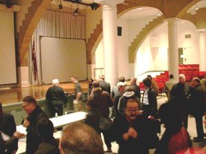 그레이트 홀 내부, 2005년경