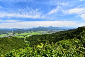 도코 고원 녹지 공원에서의 풍경(합병 후 2018년 7월 촬영)