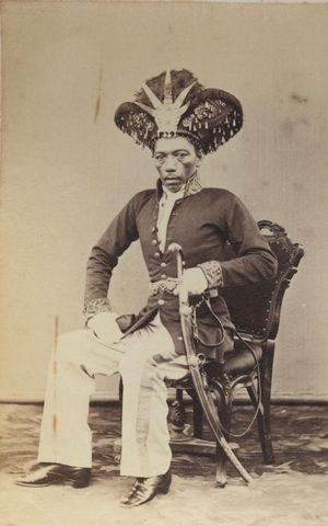 고론탈로 왕, 1868년경