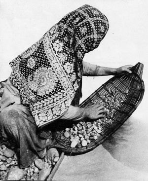 마르타푸라의 다이아몬드 채굴