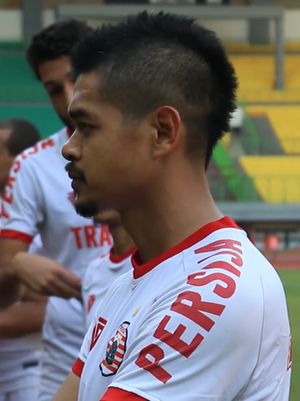 2017년 자카르타 페르시자 소속 밤방 파뭉카스