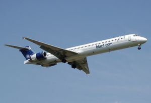 과거 블루원이 운용했던 맥도넬더글러스 MD-90