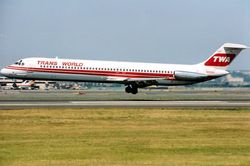 DC-9-50형기 (트랜스 월드 항공)