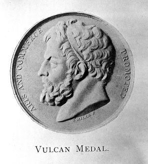 왕립예술학회의 벌컨 메달