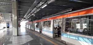 사우바도르 지하철의 모습