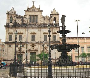 17세기에 세워진 살바도르 대성당