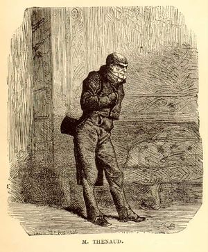 테나르디에가 마리우스에게 "테나르 씨"로 자신을 소개한다.