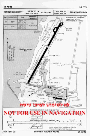 스데도브 공항 차트