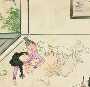 신윤복의 작품으로 추정되는 《건곤일회첩》 연작 춘화