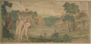 아폴론과 히아킨토스 (1603-1604) by 도메니키노