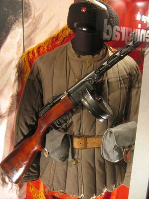 전시된 PPSh-41