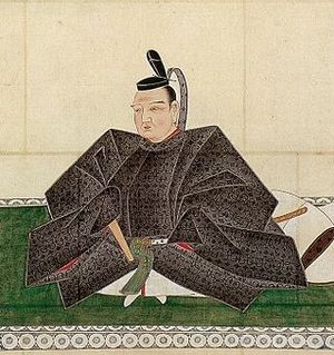 도쿠가와 미쓰쿠니가노 쓰네노부 화(부분)