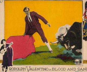 피와 모래(1922)의 루돌프 발렌티노
