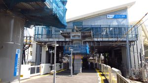 2019년 4월 역 플랫폼