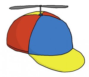 프로펠러 모자 (일명 프로펠러 비니)