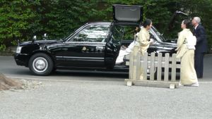 루프 패널이 열린 "스윙 루프"가 장착된 크라운 컴포트