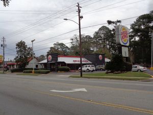 조지아주의 도로에 있는 중앙 회전 차선