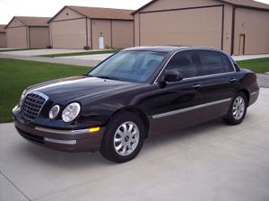 기아 아만티 (전기형, 북미 현지 차종) 정측면