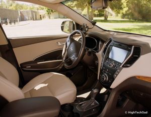 현대 올 뉴 싼타페 실내