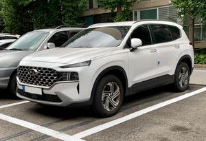 현대 더 뉴 싼타페 정측면