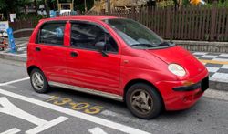 대우 마티즈 정측면