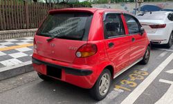 대우 마티즈 후측면