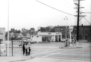 엔코 브랜드의 주유소 (1961년, 시애틀)