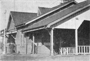 1934년경의 도쓰카역