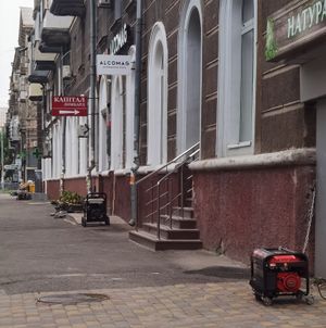 2024년 정전 중 드니프로의 발전기