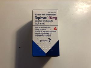 노르웨이산 토피라메이트 25mg 포장