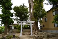 미야나베 신사(마에바시시 모토소샤마치)고즈케 국 국부 추정지