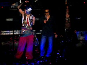 미야비, 요시키와 스기조 (2007년 JRock Revolution)