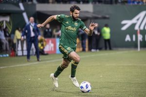 2018년 포틀랜드 팀버스에서 활약하는 발레리