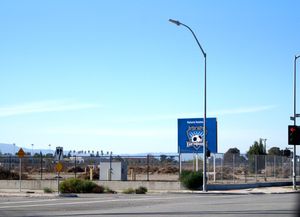 건설 전 경기장 부지.