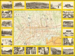 1920년대에 일본여행협회(日本旅行協会, Japan Tourist Bureau)가 영어로 발간한 경성부의 여행책자. 경복궁 근정전(Kinsei-den), 창덕궁 후원(Royal Garden), 남대문(Nandai-mon) 등 오늘날에도 유명한 도심 관광명소들의 옛 모습을 확인할 수 있다.