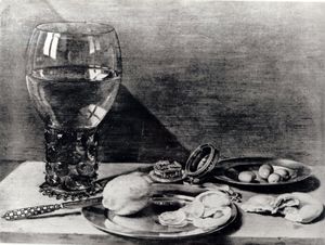 피터 클라스의 Hors-d'oeuvres (1623)