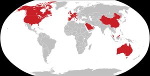 파이브 가이즈 위치 국가 지도