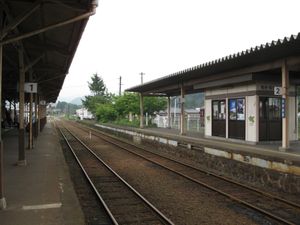 오마마역 플랫폼