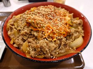 스키야의 규동 그릇