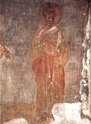 에녹, 14세기 테오파네스의 프레스코화.