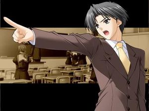 츠치미 린이 'Really!' 시퀀스 동안 역전재판 시리즈를 패러디한다.