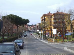 via Rossini의 스포츠 단지 근처