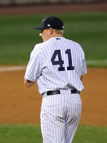 2009년 스크랜턴/윌크스-배리 양키스에서 투구하는 멜란슨