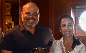 2023년 로드리게스와 그의 아내 패트리샤