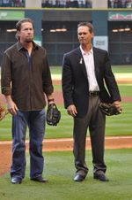 제프 배그웰(왼쪽)과 크레이그 비지오(오른쪽).