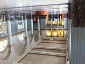 유니언 스테이션 로비는 다이킨 파크의 주 출입구이며, 1911년에 지어진 휴스턴의 원래 유니언 스테이션의 구내 통로이다.