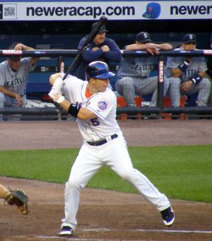 2008년 타격 중인 데이비드 라이트