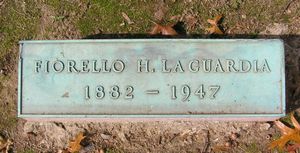 라과디아의 묘비