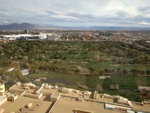 2016년 윈 호텔에서 코스를 내려다보고 있는 모습